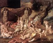 尼古拉斯 普桑 : Bacchanal of Putti